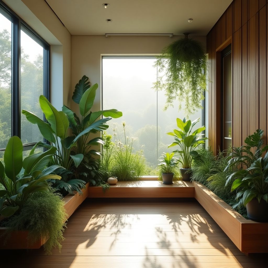 Biophilic design principles for home