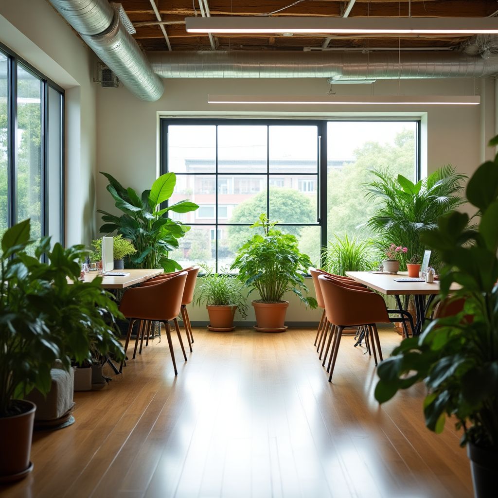 Sustainable office space redesign